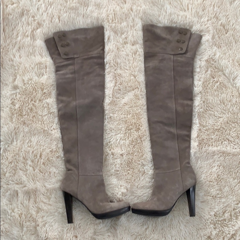 Diane Von Furstenburg Suede Over the Knee Boot